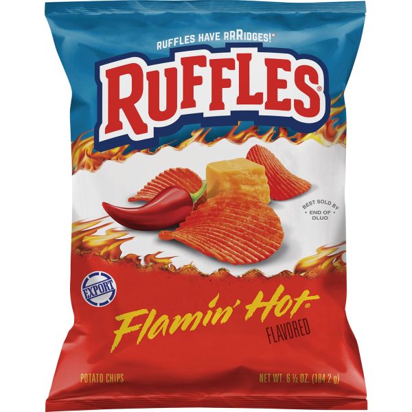 Ruffles Flamin Hot Potato Chips Pack 184g