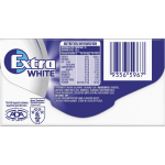 Wrigleys Extra Chewing Gum White Peppermint 14 Pieces X 24 Pack