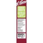 Kelloggs K-Time Baked Twists Raspberry Apple Flavour Snack Bars 5 Pack