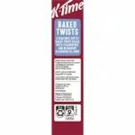 Kelloggs K-Time Baked Twists Strawberry Blueberry Flavour Snack Bars 5 Pack