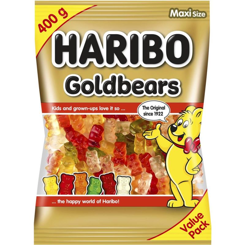 Haribo Gold Bears Gummy Candy 400g