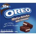 Oreo Milk Chocolate Wafer Sticks 10 pack
