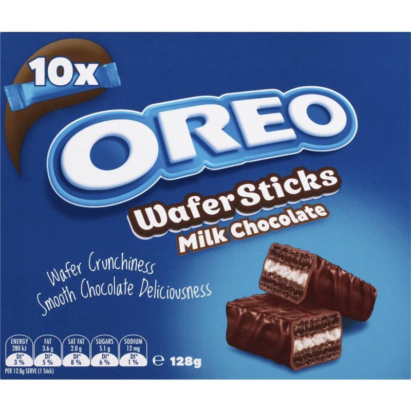 Oreo Milk Chocolate Wafer Sticks 10 pack