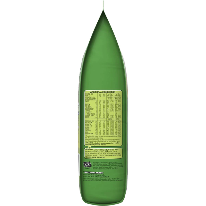 Nestle Milo Chocolate Choc-Malt Malted Drinking Chocolate 750g Pouch