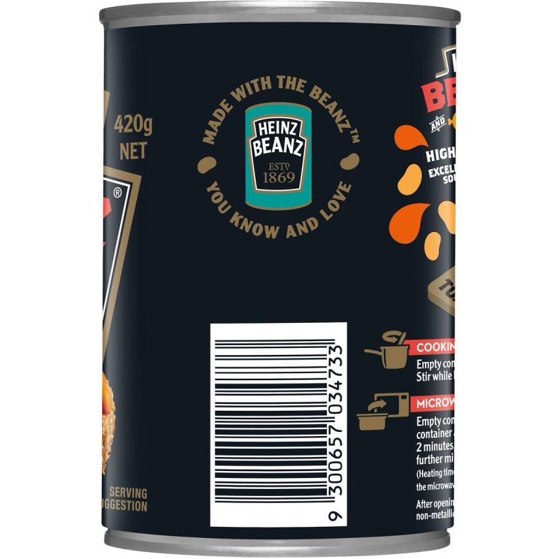 Heinz Baked Beans and Sausages Can 420g