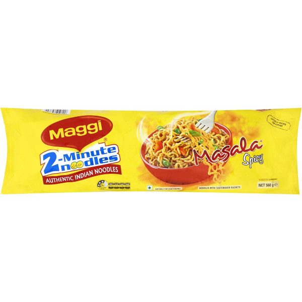 Maggi Masala Spicy Indian Noodles 8 Pack