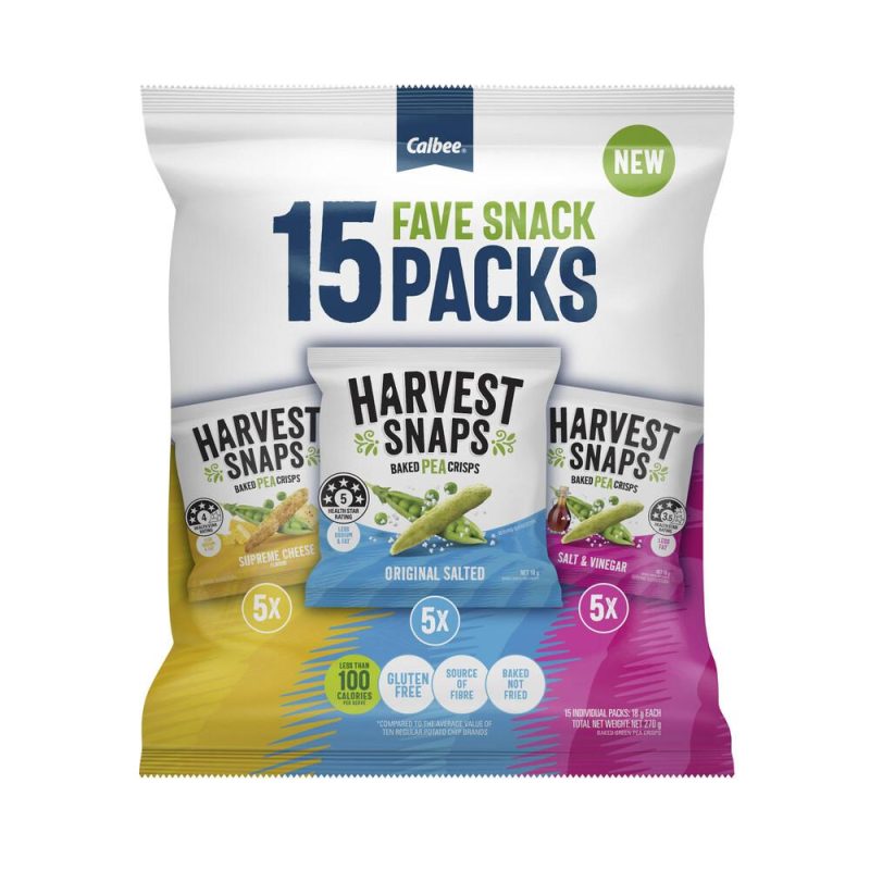 Harvest Snap Pea Mix Multipack 15 Pack