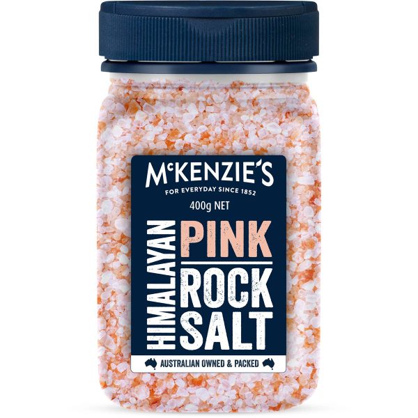 Mckenzies Himalayan Pink Rock Salt Tub 400g