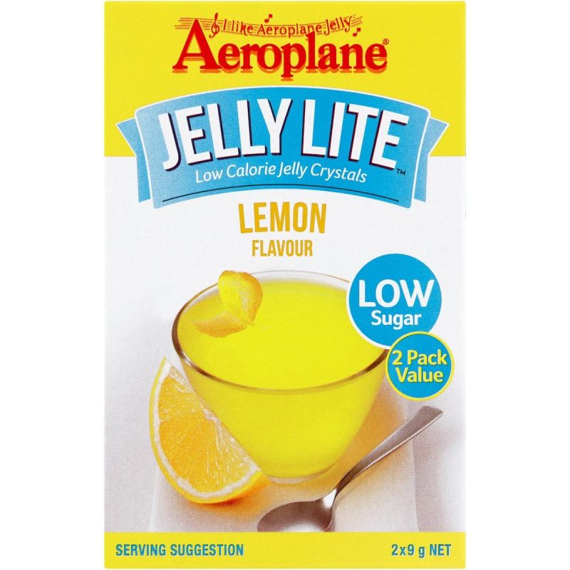 Aeroplane Jelly Lite Lemon Low Calorie Jelly Powder 18g