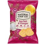 The Natural Chips Company Salt and Vinegar Potato Chips Pack 175g