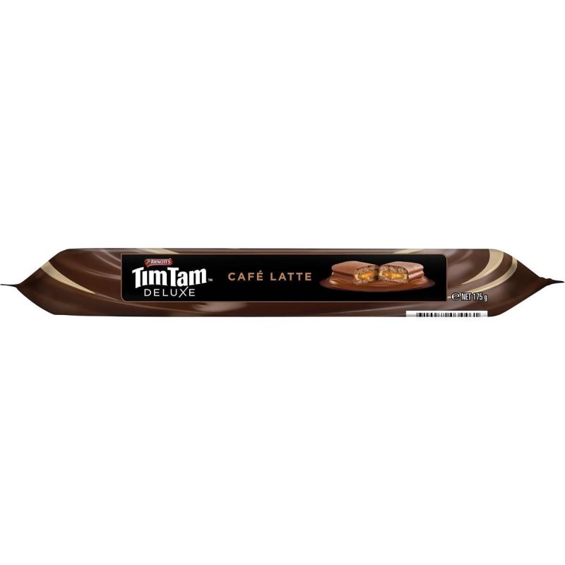 Arnotts Tim Tam Deluxe Cafe Latte Chocolate Biscuits 175g