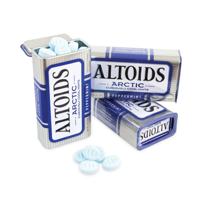 Altoids Arctic Peppermint Mints Tin 34g X 8 Units