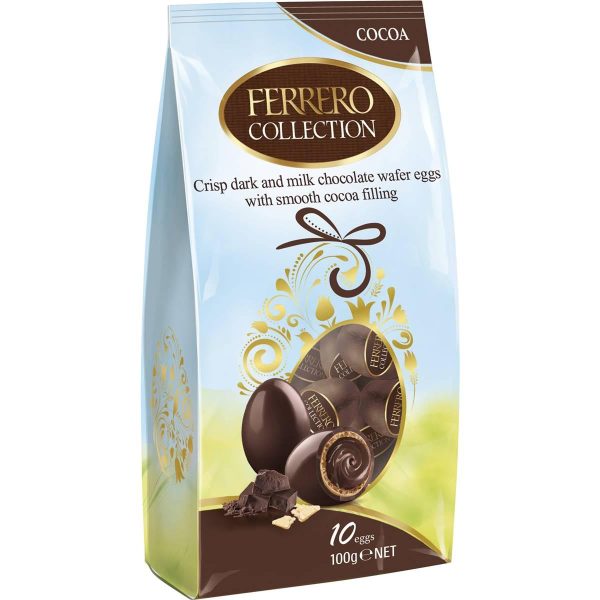 Ferrero Collection Mini Easter Eggs Milk Chocolate And Cocoa 100g