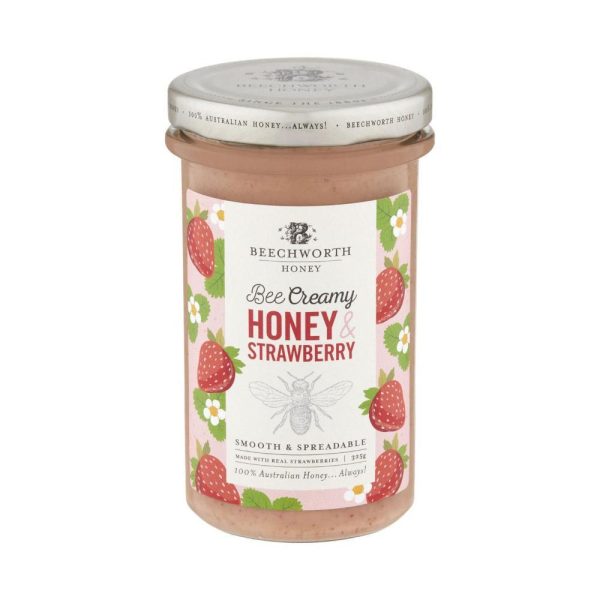 Beechworth Honey and Strawberry Creamy Smooth Spread 325g