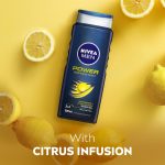 Nivea Men Power 3 In 1 Body Wash Shower Gel 500ml