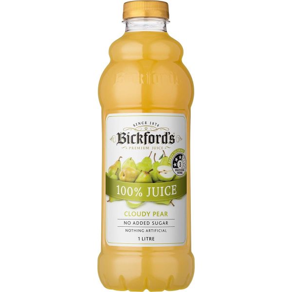 Bickfords Cloudy Pear Juice Drink 1L