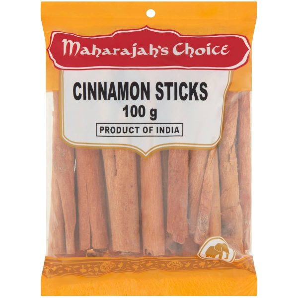 Maharajahs Choice Cinnamon Sticks Bag 100g