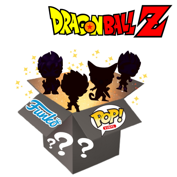 Dragonball Z DBZ Funko Pop! Vinyl Figures Mystery Surprise Gift Box 4 Pack