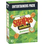 Arnotts Shapes Crackers Biscuits Barbeque BBQ Entertainers Large Box 400g