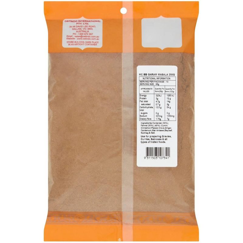 Maharajahs Choice Garam Masala Powder Seasoning Bag 250g
