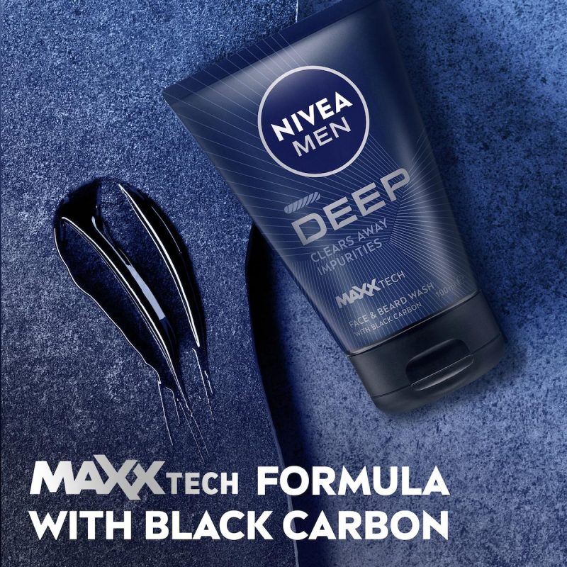 Nivea Men Deep Face Beard Wash 100ml