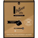 Vittoria Espresso Black Coffee Pods Capsules 20 Pack