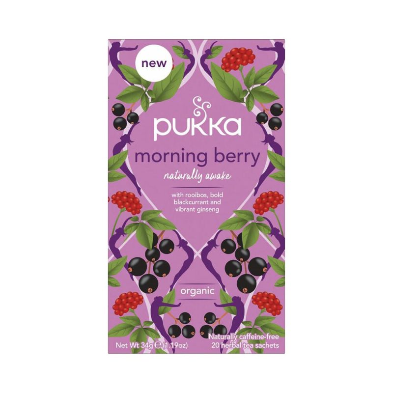 Pukka Morning Berry Organic Tea Bags 20 Pack