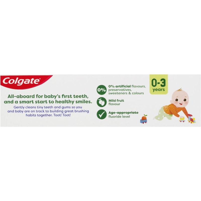 Colgate Kids Baby Infants Mild Fruit Toothpaste 80g