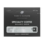 Tobys Estate Specialty Coffee Balance Brew Bags 10 Pack