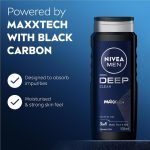 Nivea Men Deep Clean 3 In 1 Body Wash Shower Gel 500ml