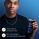 Nivea Men Deep Clean 3 In 1 Body Wash Shower Gel 500ml