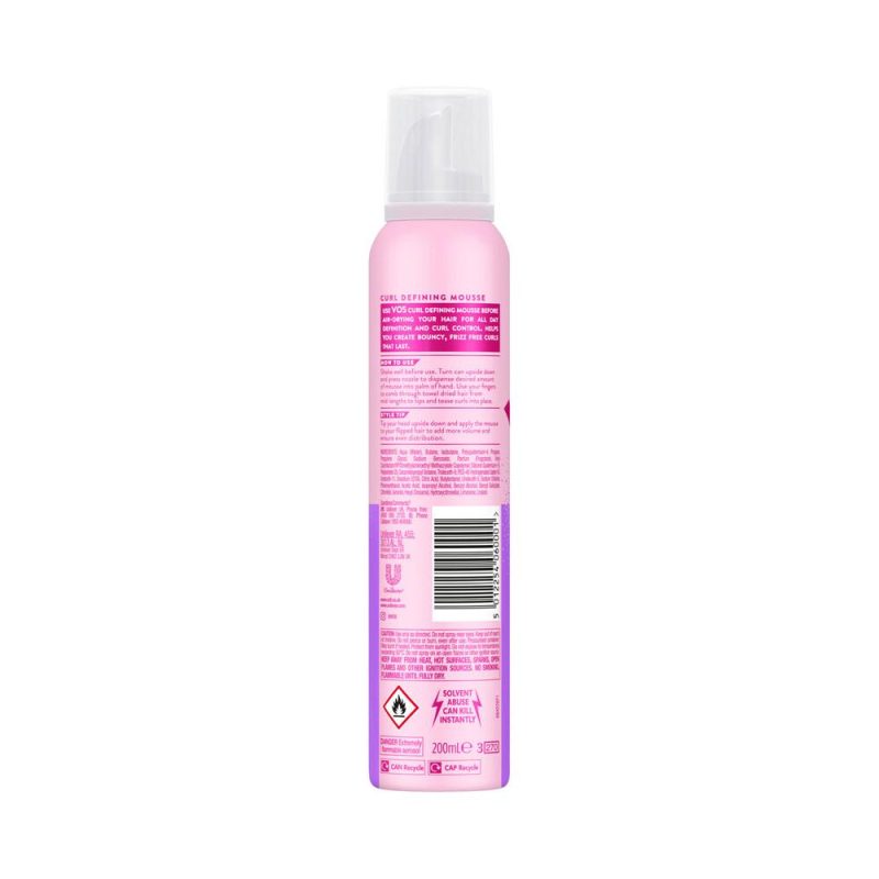 VO5 Curl Defining Hair Mousse 200ml