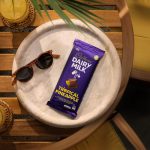 Cadbury Dairy Milk Tropical Pineapple Chocolate Block 180g