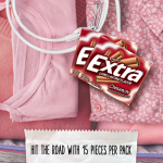 Wrigleys Extra Chewing Gum Cinnamon 15 Pieces X 10 Pack - USA