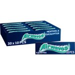 Wrigleys Airwaves Menthol and Eucalyptus Chewing Gum 10 Pieces X 30 Pack