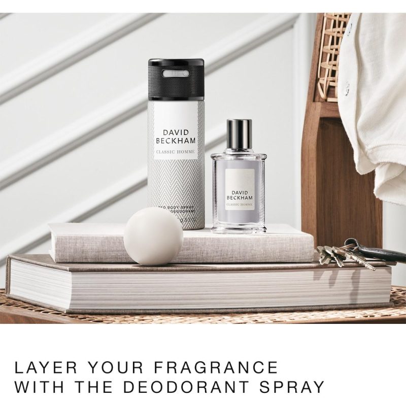 David Beckham Classic Homme Deodorant Body Spray 150ml