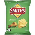 Smiths Crinkle Cut Chicken Potato Chips Pack 170g