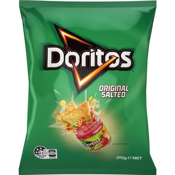 Doritos Corn Chips Original Salted Pack 170g