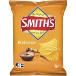 Smiths Crinkle Cut Barbecue BBQ Potato Chips Pack 170g