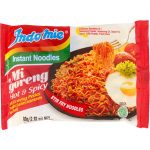 Indomie Mi Goreng Instant Fried Hot and Spicy Noodles Pack 80g X 5 Packs