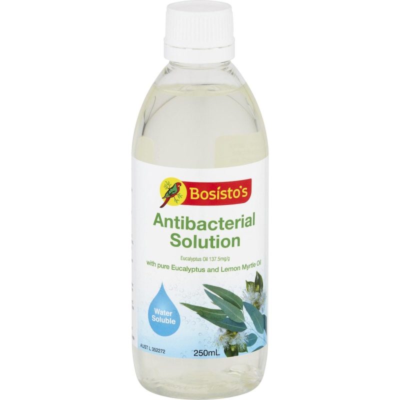 Bosistos Antibacterial Solution Pure Eucalyptus And Lemon Myrtle Oil 250ml