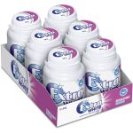 Wrigleys Extra White Chewing Gum Bubblemint 64g X 6 Bottles