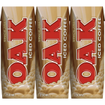 Oak Iced Coffee Flavoured Milk Carton 200ml X 3 Cartons