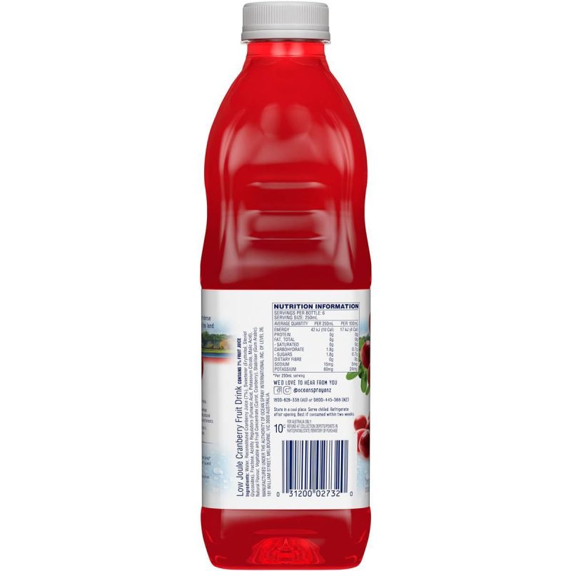 Ocean Spray Low Sugar Cranberry Classic Juice Drink 1.5L
