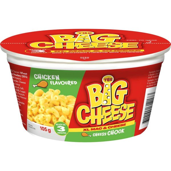 The Big Cheese XL Mac and Cheese Chicken Pasta Bowl 105g X 4 Bowls