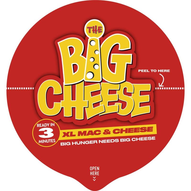 The Big Cheese XL Mac and Cheese Chicken Pasta Bowl 105g X 4 Bowls