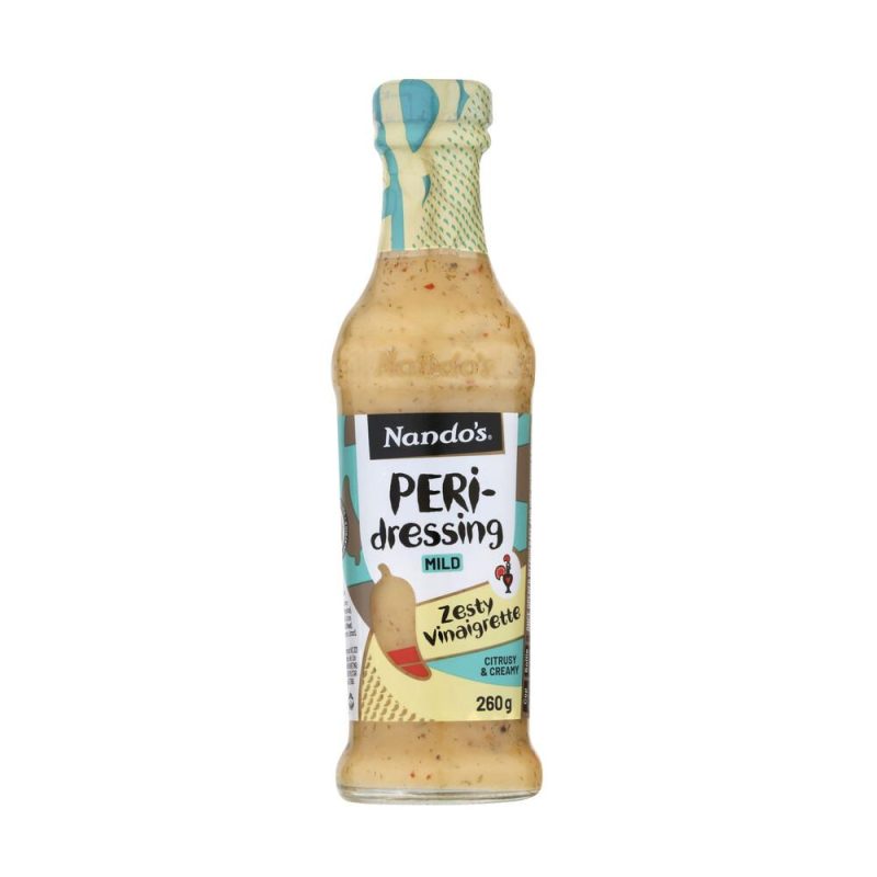 Nandos Peri Zesty Vinaigrette Dressing Sauce 260g