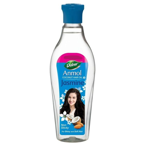 Dabur Anmol Coconut Hair Oil Jasmine for Shiny Soft Hair 200ml