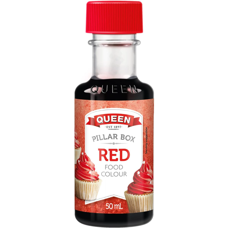 Queen Classic Food Colour Dye Red 50ml