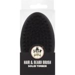 Jack The Barber Hair and Beard Brush Solid Timber
